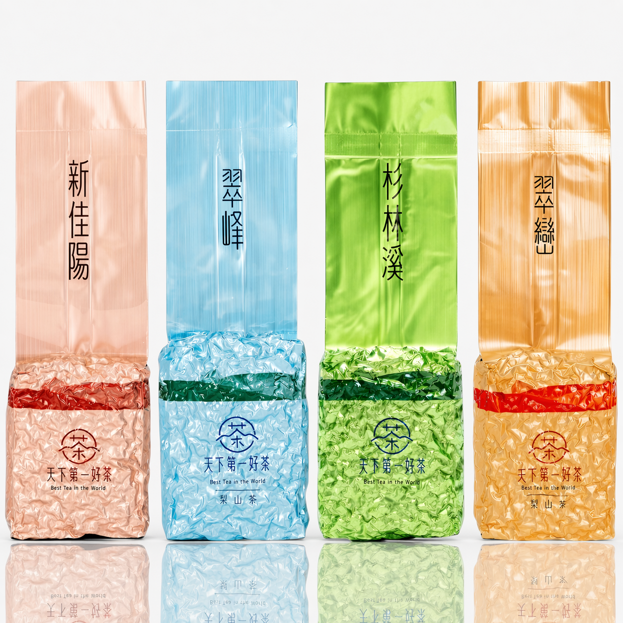 平價好茶組-600g｜新佳陽×翠峰×杉林溪×翠巒【一斤】