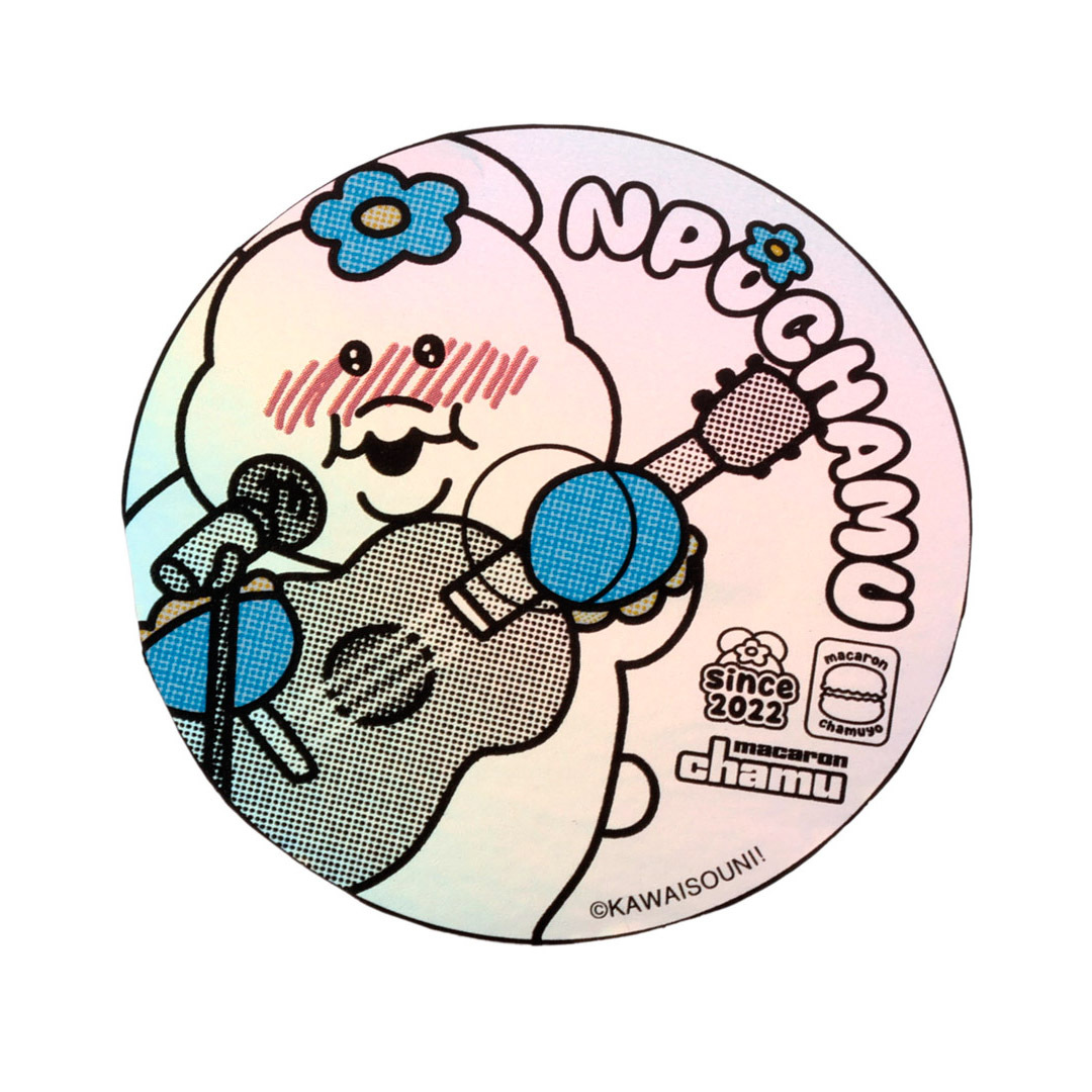 Npochamu 奶泡恰姆 貼紙