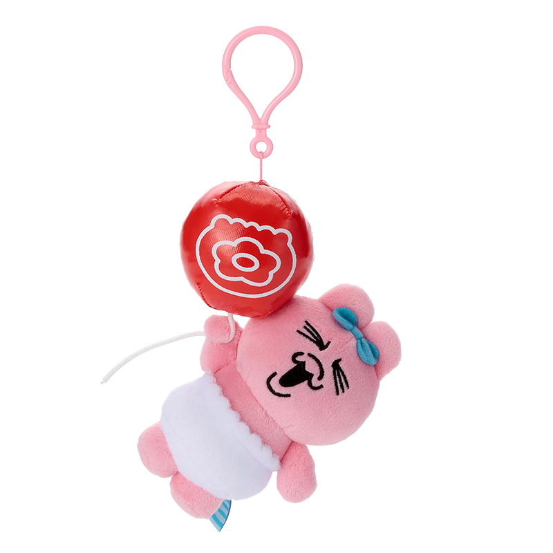 Opanchu Usagi 褲褲兔 氣球造型毛公仔鑰匙扣 (Kawaisouni!童話樂園系列)