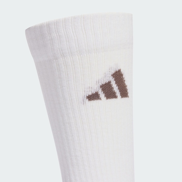 Adidas 愛迪達 Leo Sock 3pp KC5735 中筒襪 白 豹紋 中筒襪 3雙入 足弓支撐