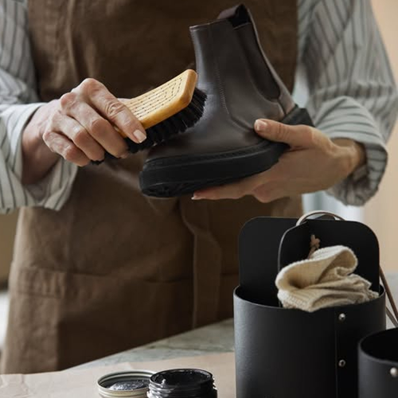 (預購5/15)瑞典iris hantverk Lovisa馬毛鞋刷(深色刷毛)