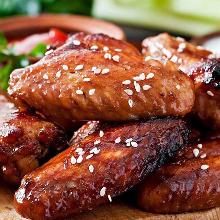 燒烤檸檬二節翅，醃漬入味越吃越涮嘴