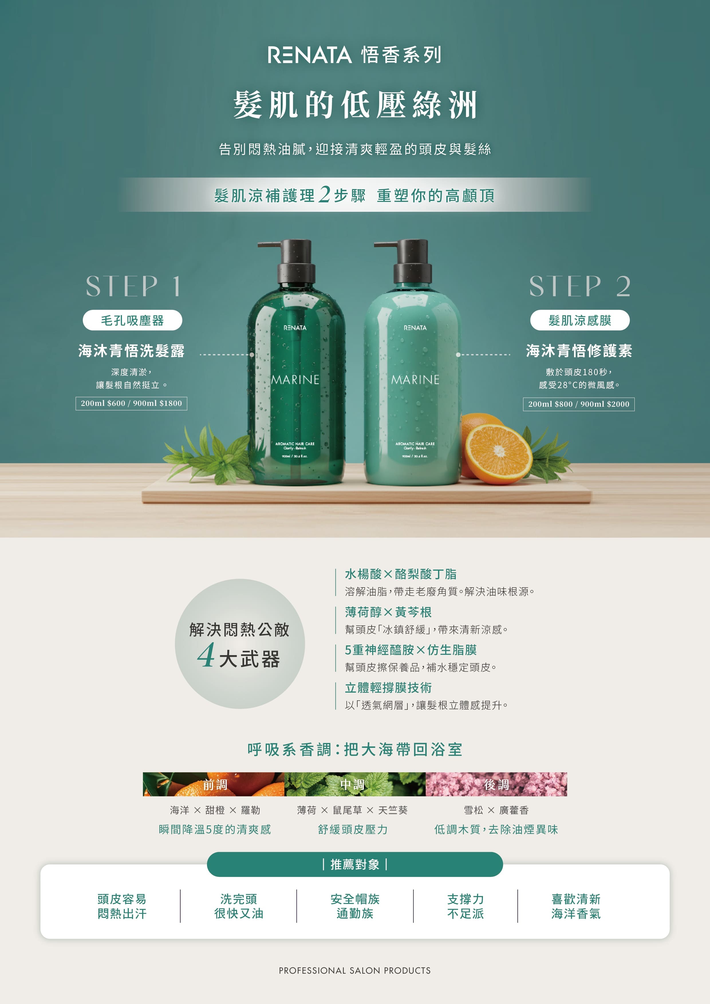 海沐青悟洗髮精