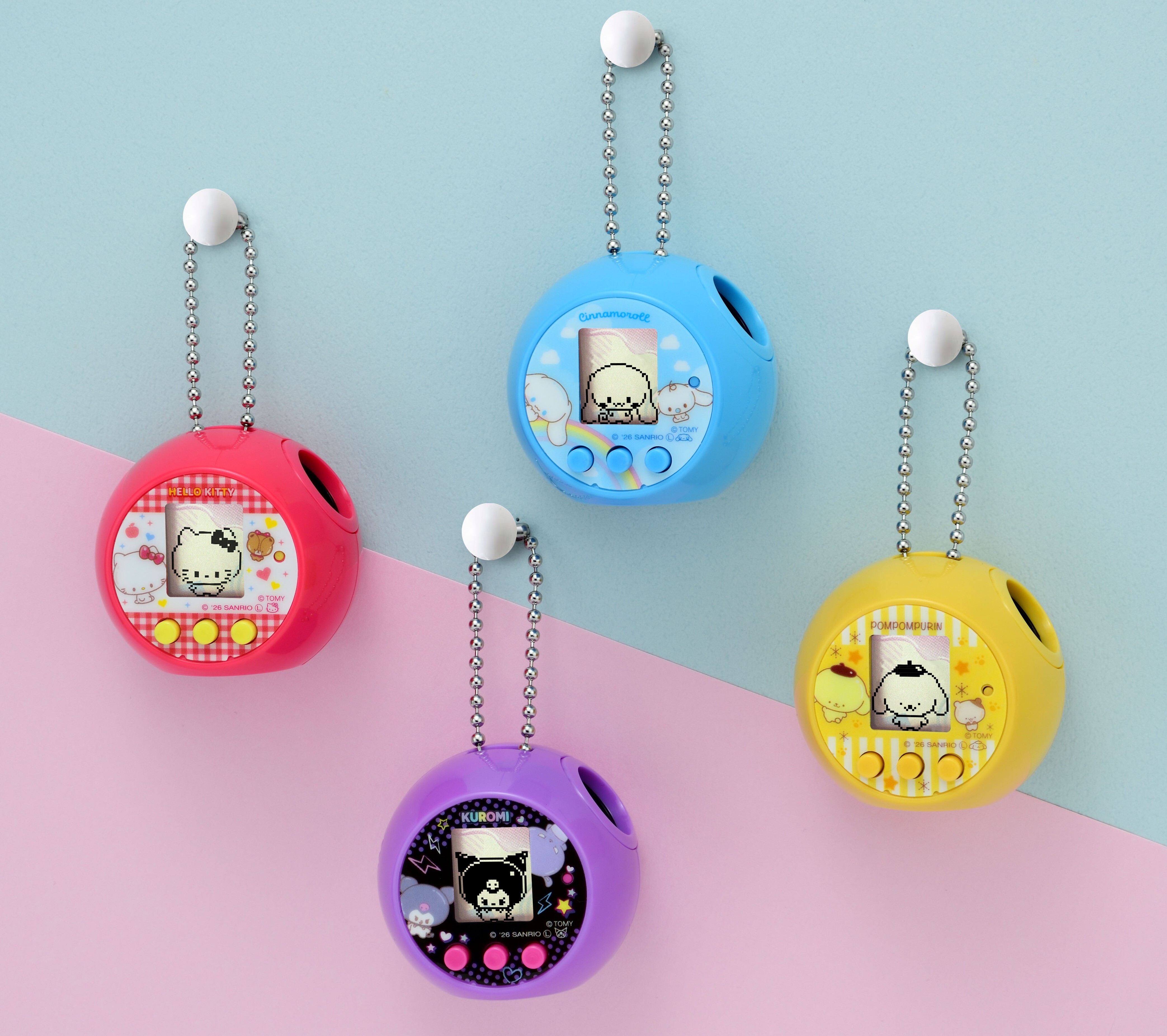 預訂 2026年6月 Takara Tomy Sanrio PuniCommu 電子寵物游戲機