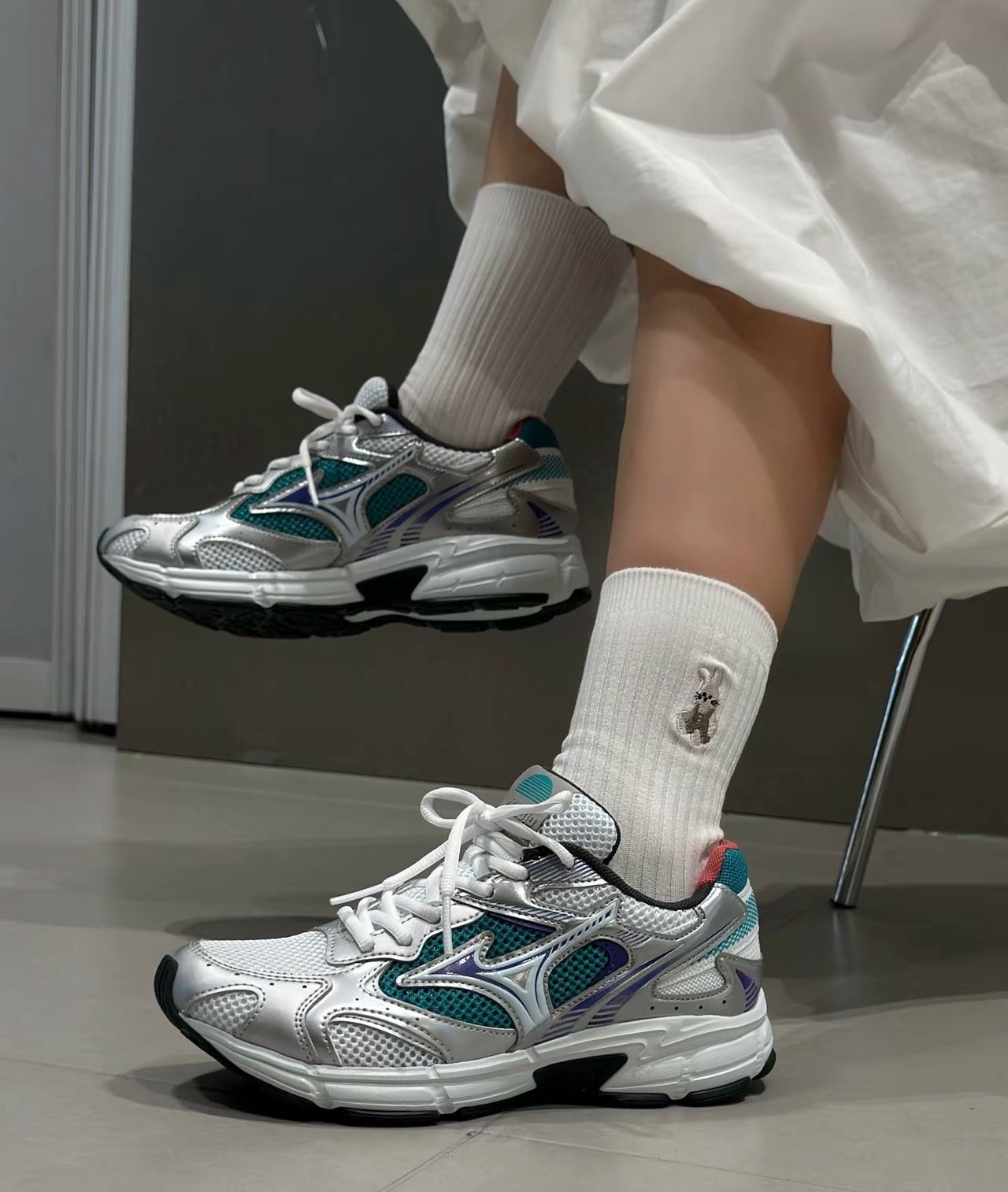 [預訂] MIZUNO Speed 2K | 銀孔雀藍