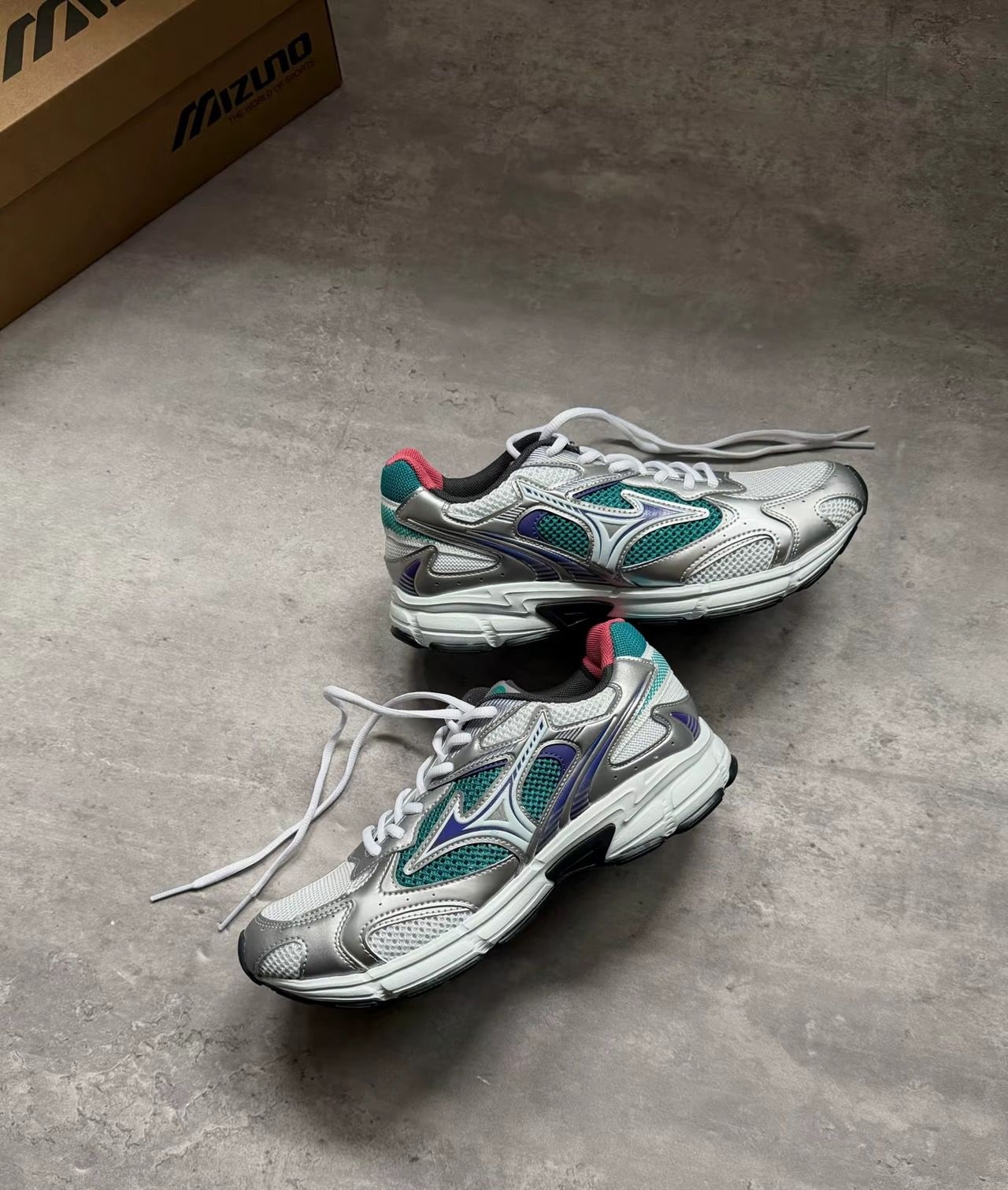 [預訂] MIZUNO Speed 2K | 銀孔雀藍