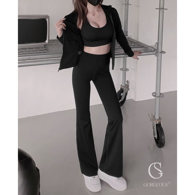 LE036 「Air Yoga'蜜臀長腿褲」