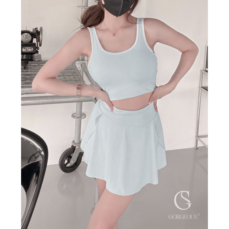 LE033 「Air Yoga'冰順褲裙」