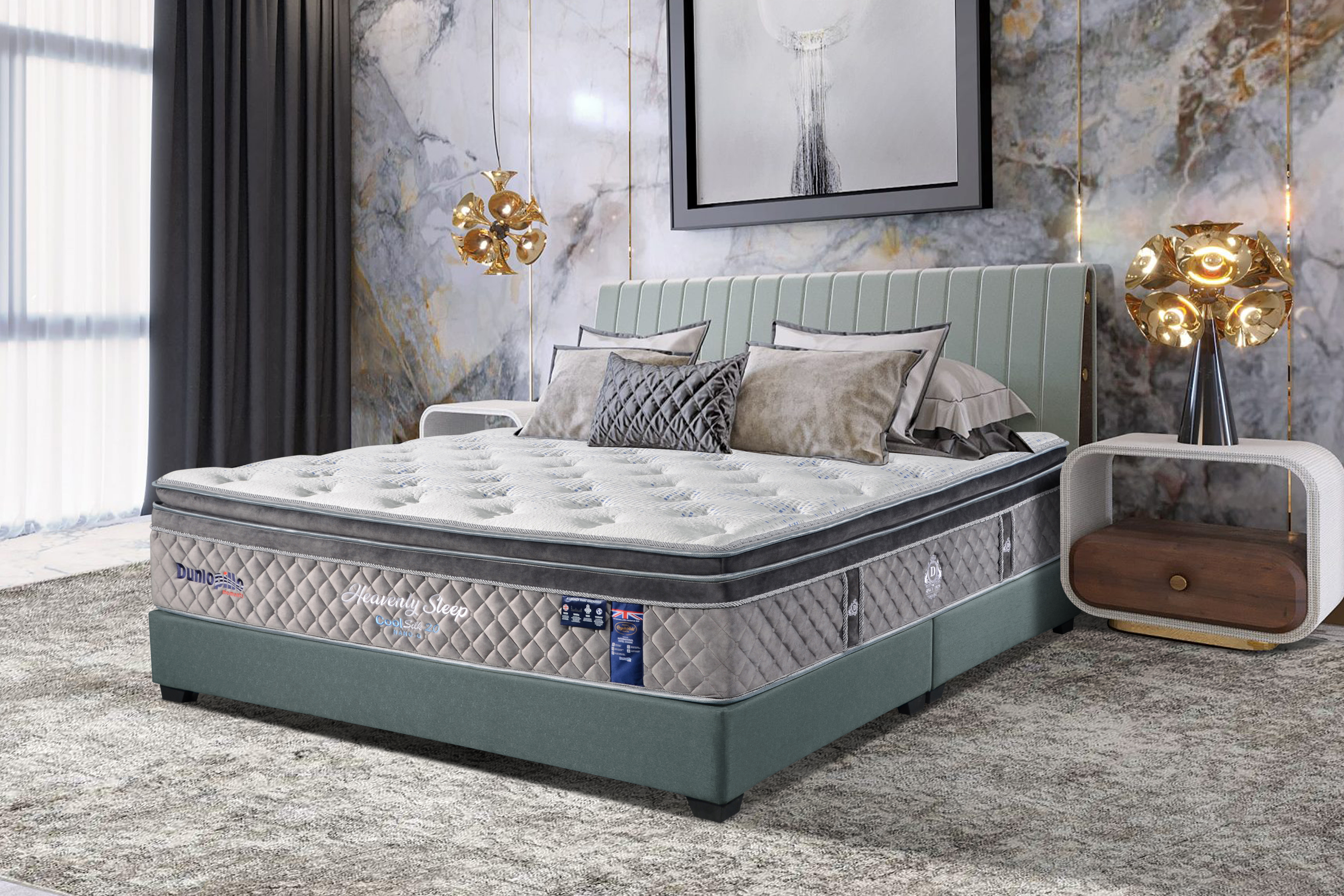 Dunlopillo 床墊工藝結構