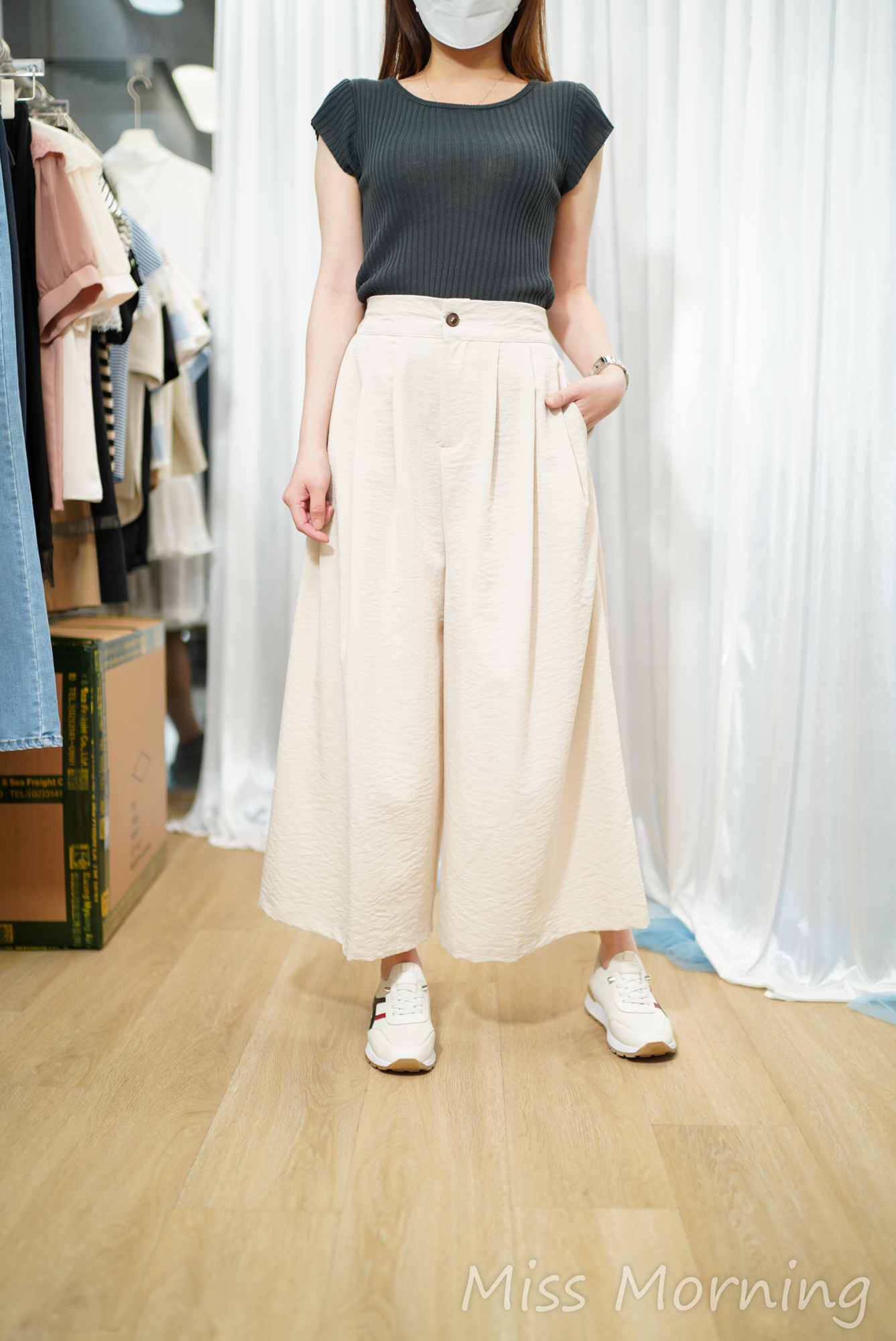 側束彈彈線衫(15172)