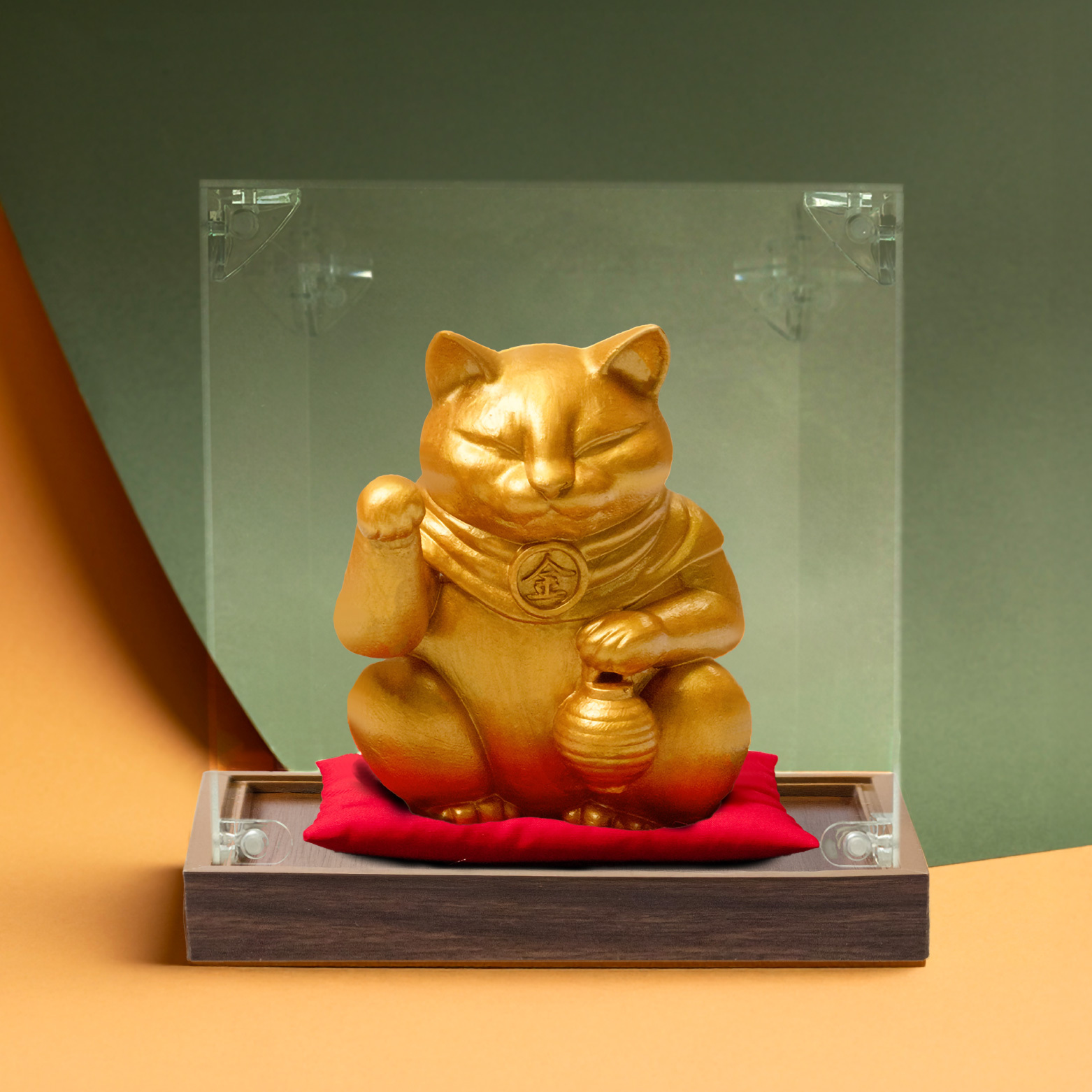 金福貓 月月常隨，德澤相隨 —— 【月供金福貓．廿四月・德厚流光】24期 每月600元