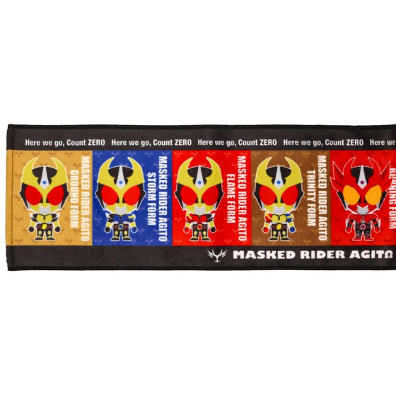249210 Pbandai 預訂 2026/6月 仮面ライダーアギト　デフォルメ　マフラータオル