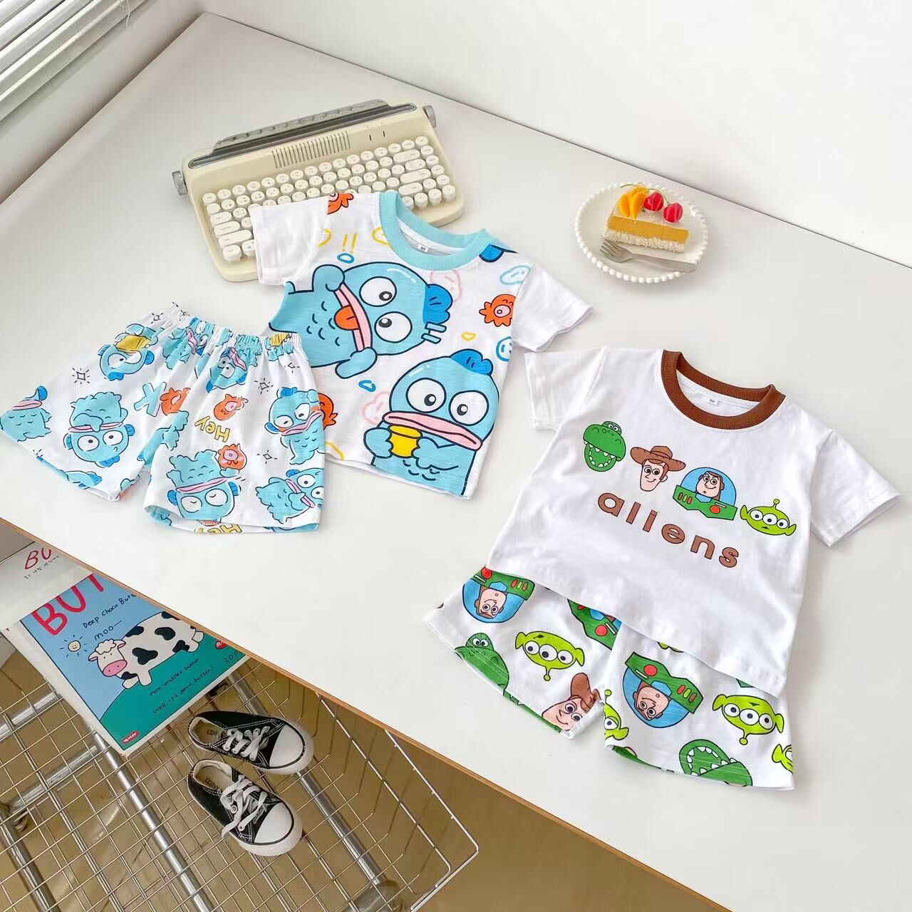 福利款 巴斯光年/水怪夏日套裝