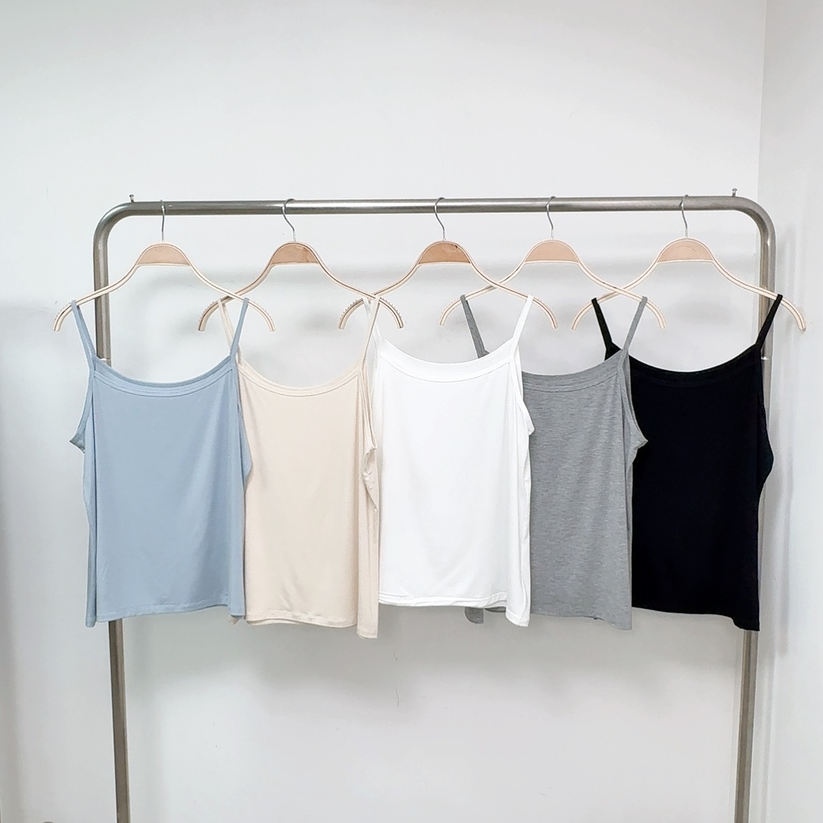 ⭐️⭐️【預訂】第N團～3918 大件版薄棉吊帶打底衫-2件裝 (E89-E93)