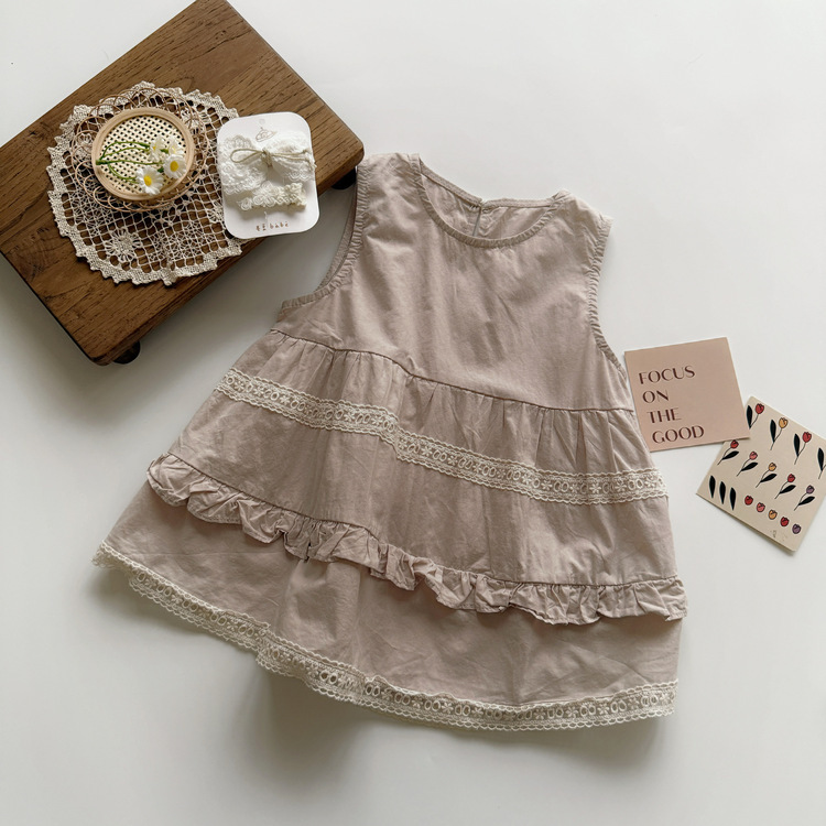 甜美無袖背心上衣