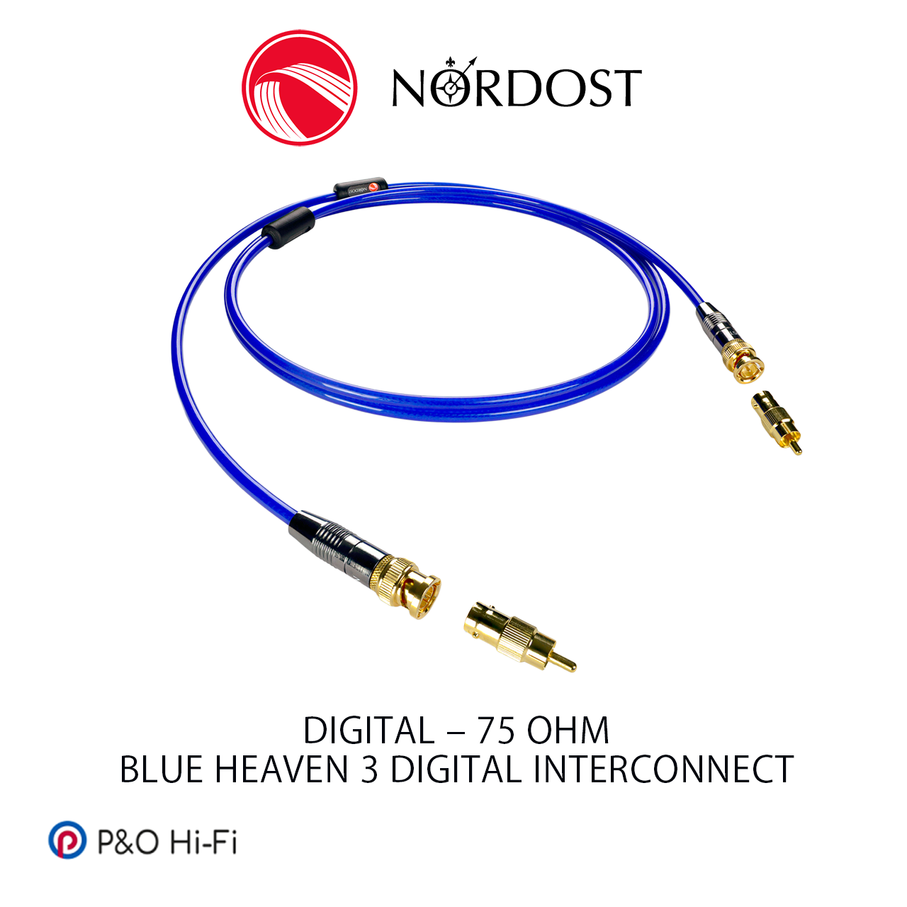 NORDOST BLUE HEAVEN 3 數碼訊號線  (75ohms)