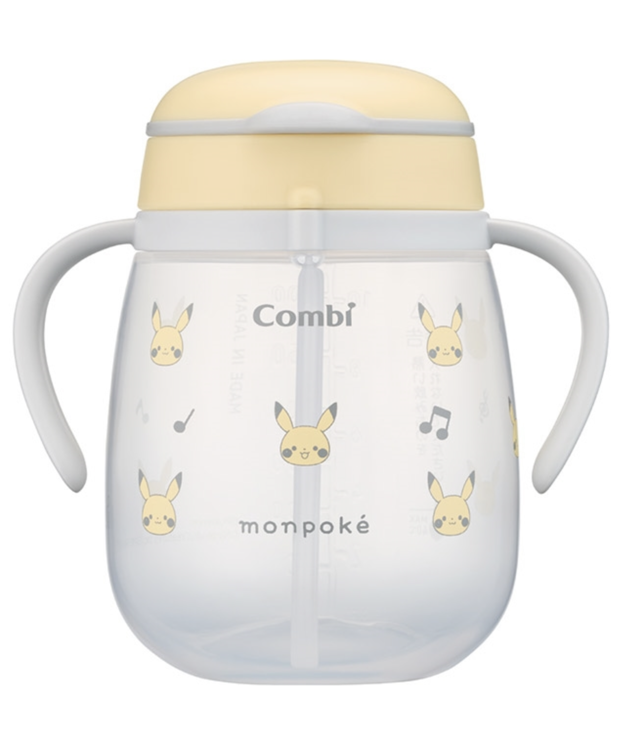 Combi x Monpoke LakuMug 防漏吸管杯 340ml 6m+