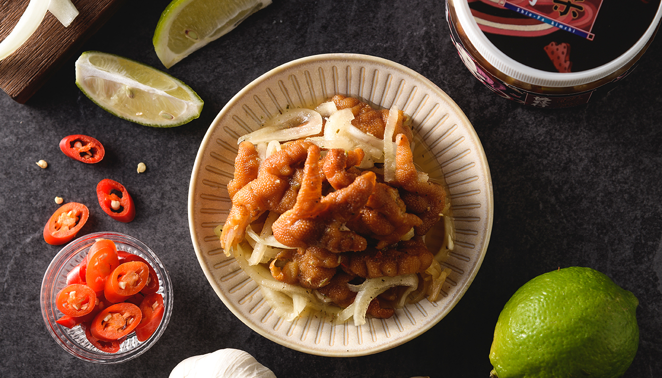 協發行泰式酸辣鳳爪盤裝開箱評價-初夏涼拌質感首選-團購美食推薦