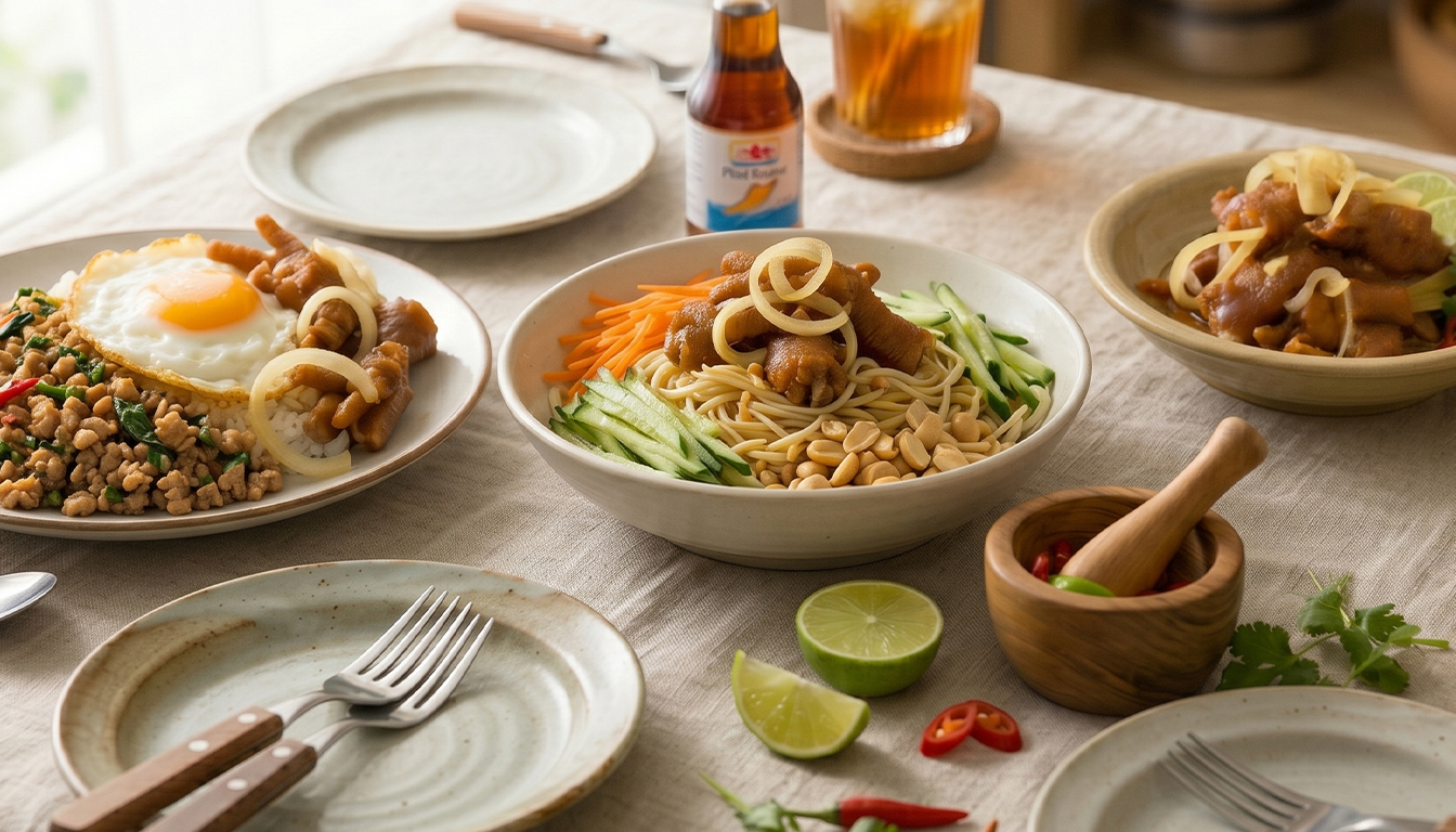 協發行泰式酸辣鳳爪5分鐘快速輕食教學-辦公室午餐提案