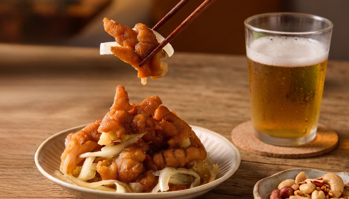 泰式酸辣鳳爪-精緻女孩下酒菜-懶人料理推薦