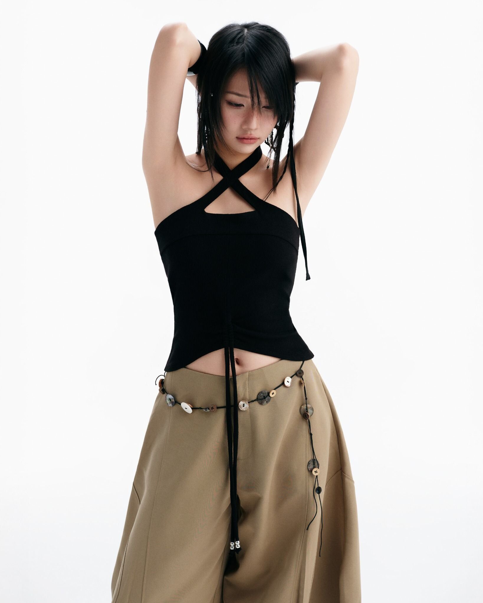 BUNNYHILL CHERIE HALTER TOP 露背 交叉 吊帶 背心