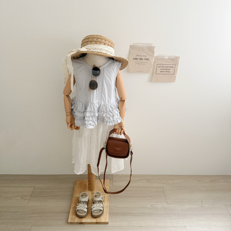 荷葉邊背心上衣