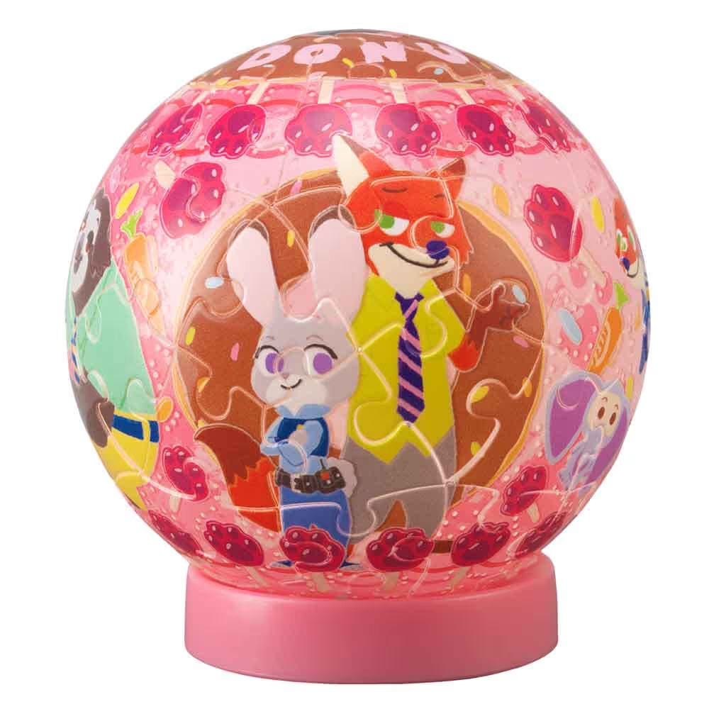 3D球形拼圖 - Lumi Orb 閃爍魔法 / 瘋狂動物城（3D燈）（透明樹脂）