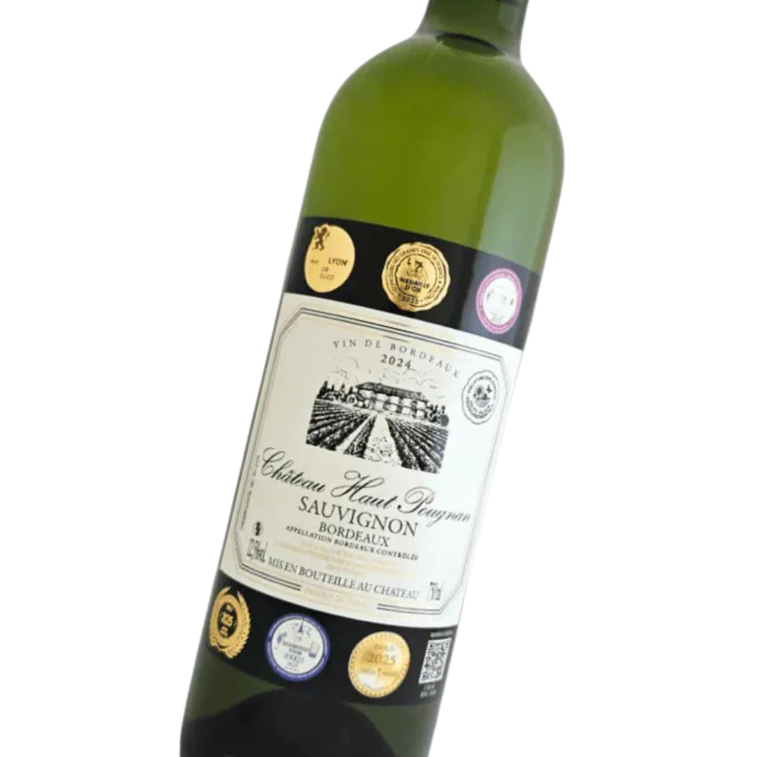 Chateau Haut Pougnan Sauvignon Blanc Bordeaux 2024 尚普南酒莊白酒