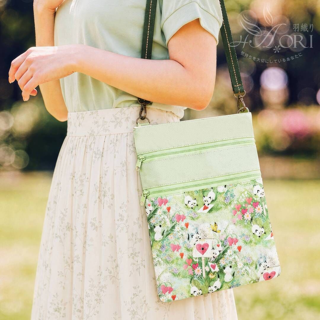 販售原尺寸【紙型】（三拉鍊隨身包)