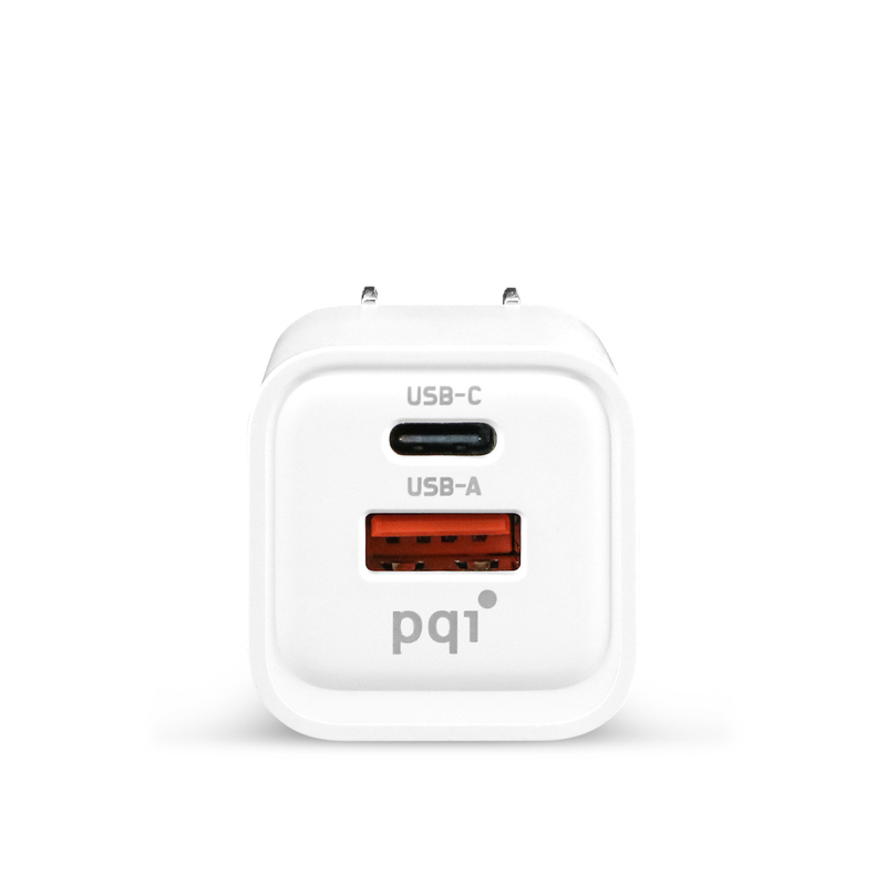 【PQI勁永】PD35W GaN (氮化鎵) 充電器 充電頭 雙孔 USB-C+USB-A