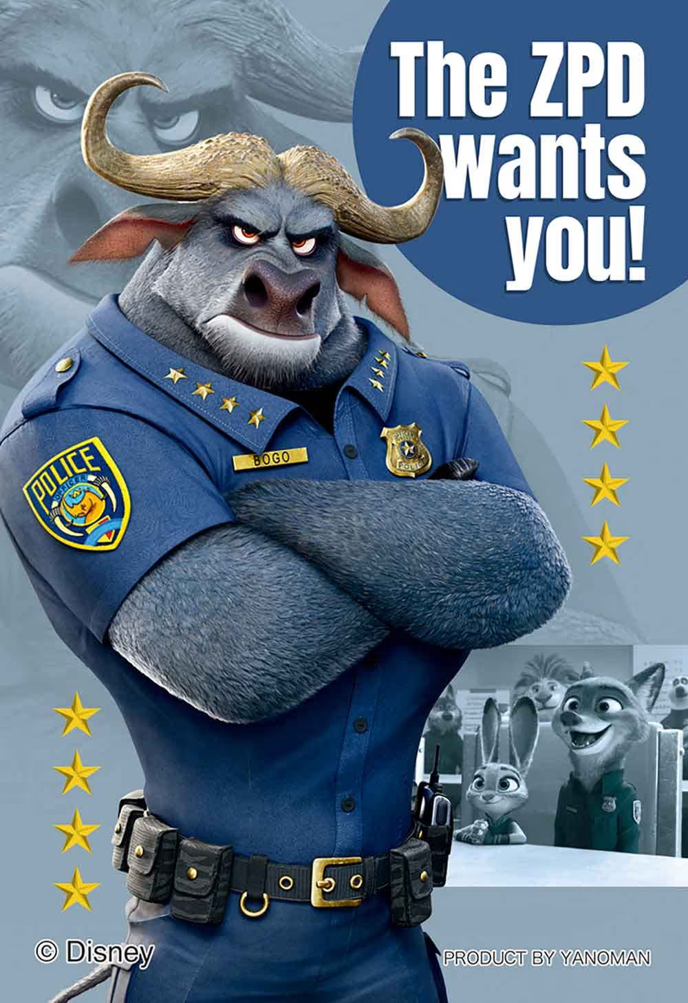 拼圖殺手 Copan 蠻牛局長 (迷你尺寸) (卡片款)