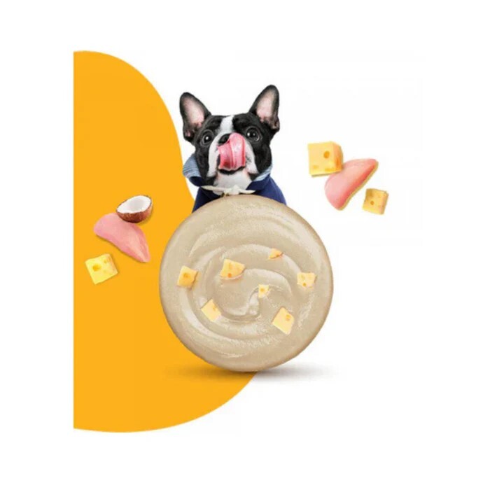 Moochie 狗濕糧．雞肉芝士慕絲70g