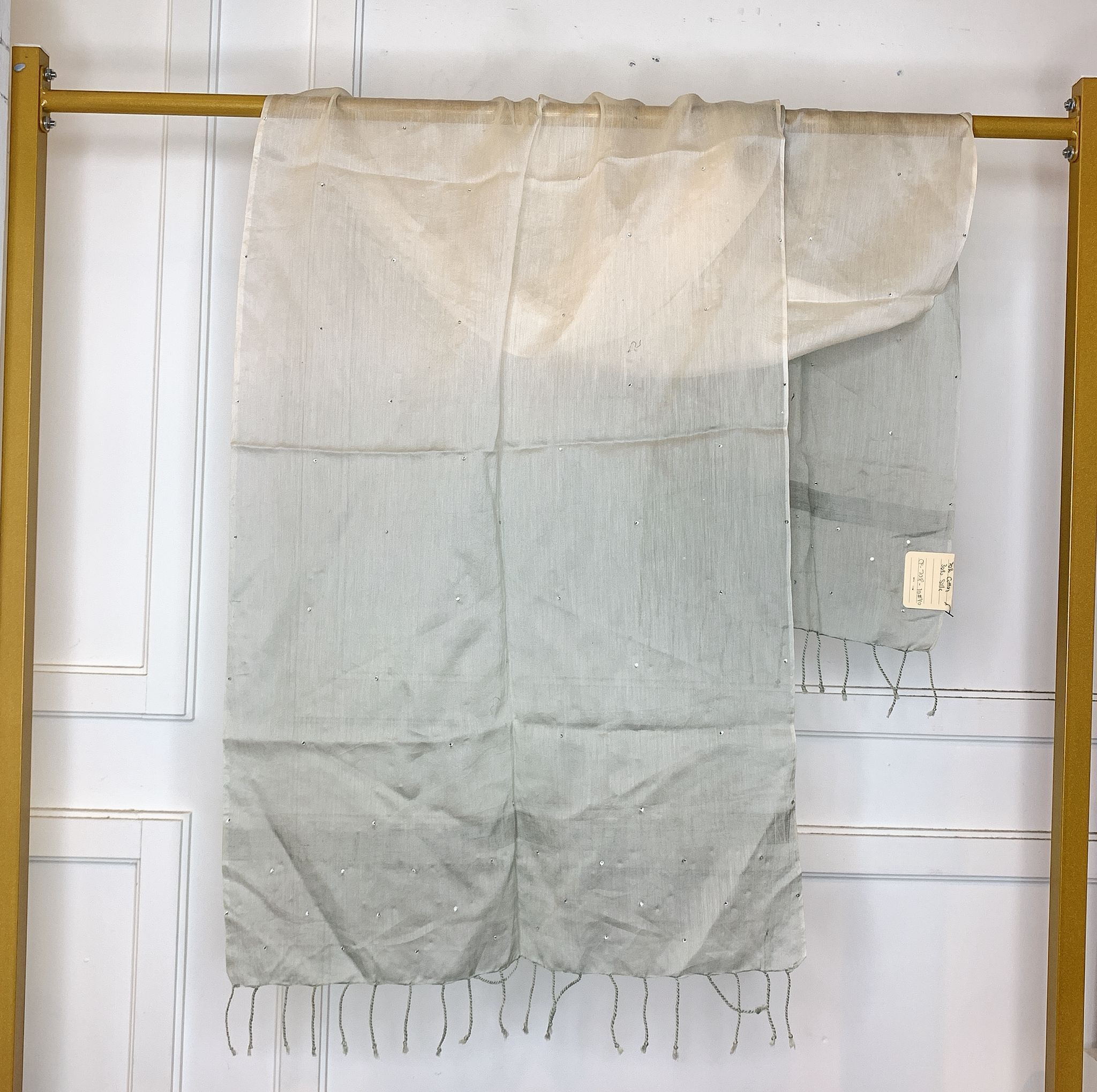 HKCG0428-015 70% Cotton 30% Silk 約: 60 x 180 cm (AA15) (A15)