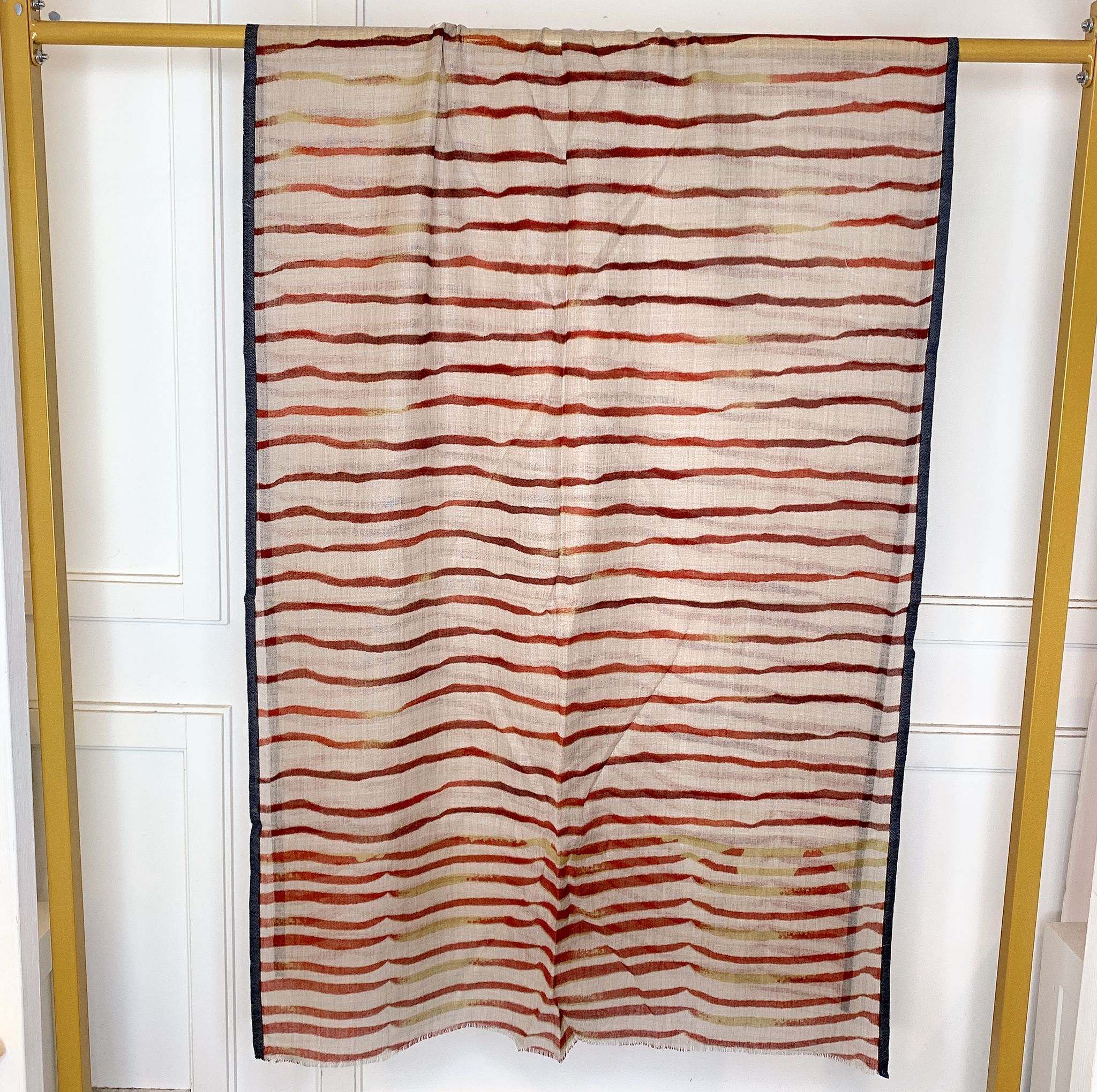 HKCG0428-020 92% Wool 8% Silk 約: 70 x 190 cm (AA20) (A20)