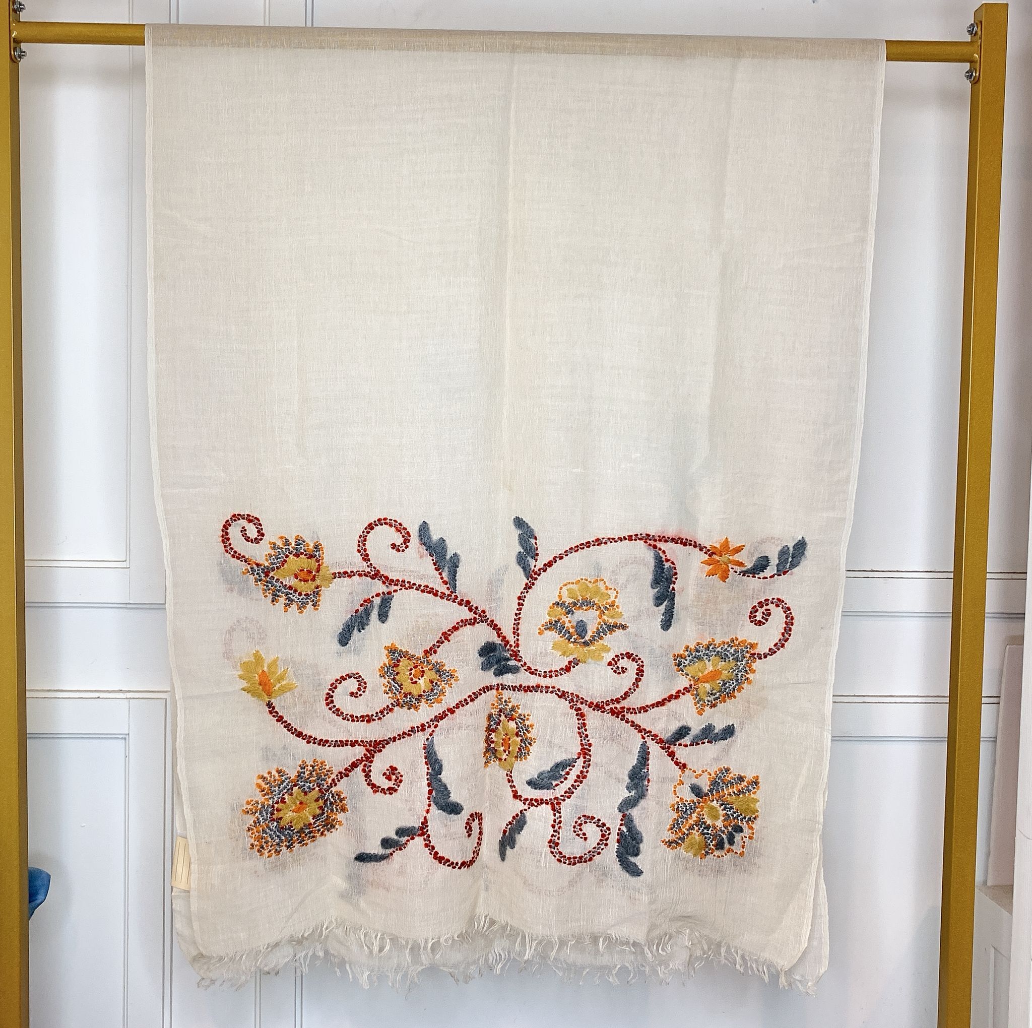 HKCG0428-027 70% Wool 30% Cotton 約: 60 x 180 cm (AA27) (A27)