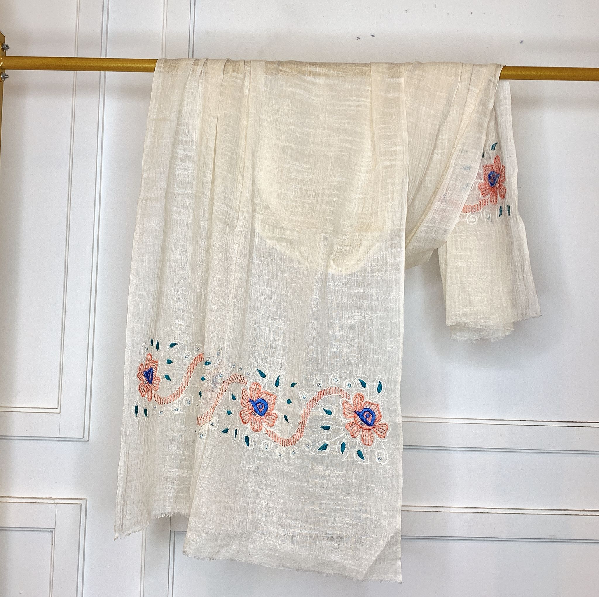 HKCG0428-028 60% Linen 40% Cotton 約: 70 x 180 cm (AA28) (A28)