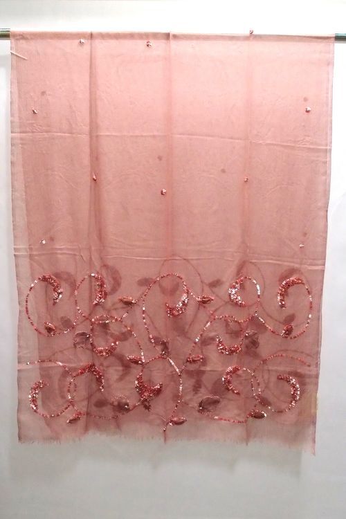 HKCG0428-030 75% Wool 25% silk 約:80 x 190 cm (AA30) (A30)