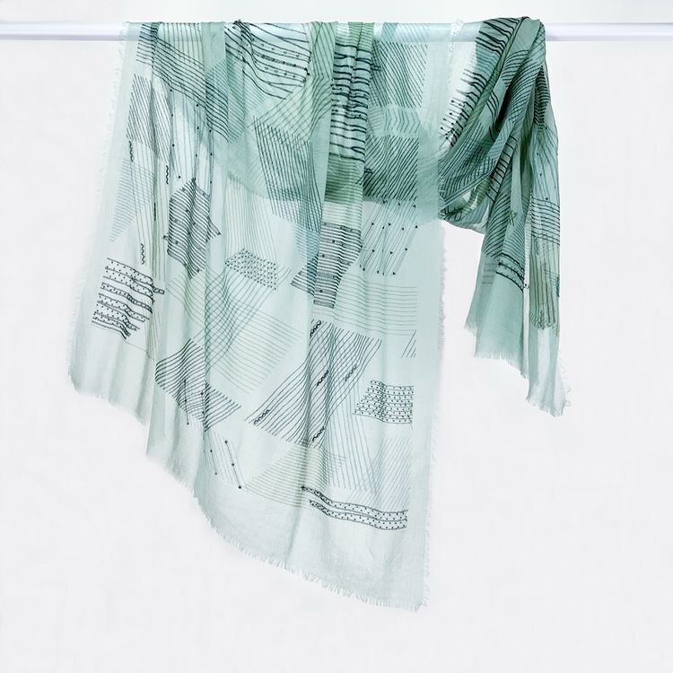 HKCG0428-042 100% Wool  約:80 X 200 CM (AA42) (A42)