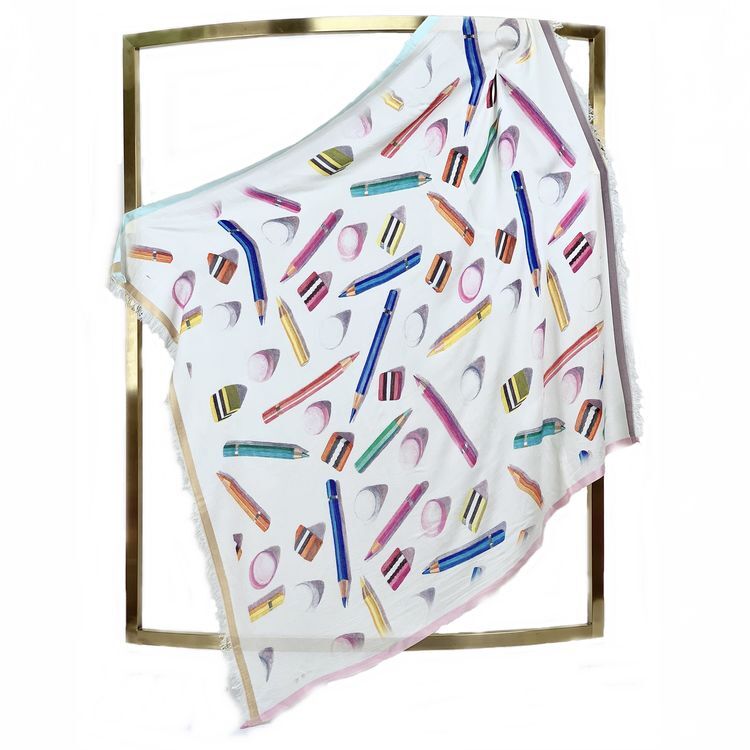 HKCG0428-045 (方巾) 100% Modal 約:100 x 100 cm (AA45) (A45)