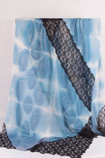 HKCG0428-054 92% Wool 8% Silk 約: 60 x 190 cm (AA54) (A54)