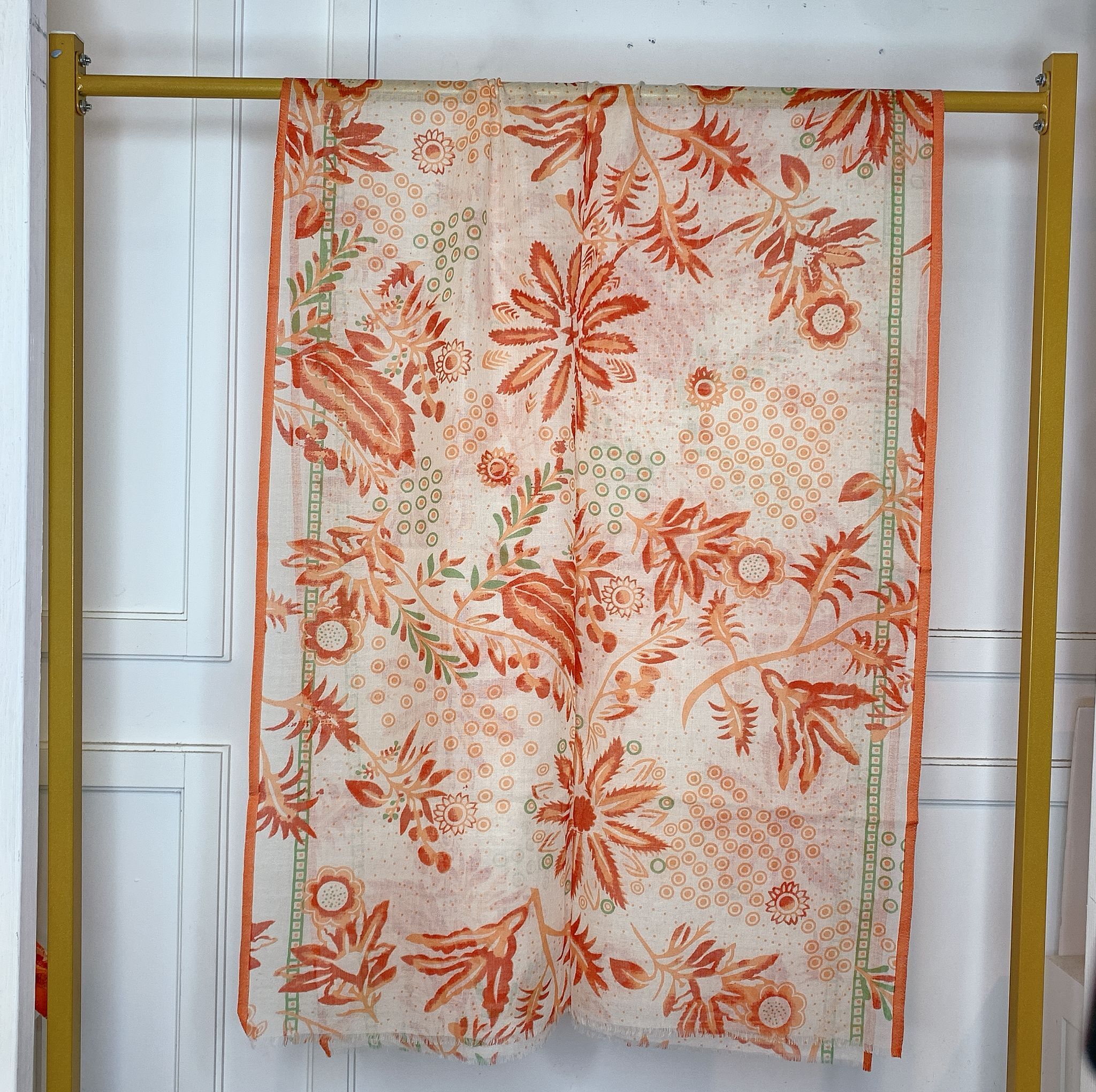 HKCG0428-048 92%Wool 8% Silk 約: 70 x180 cm (AA48) (A48)