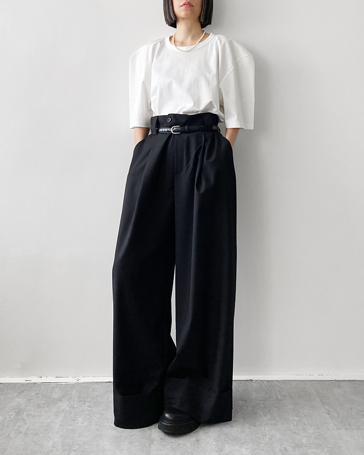 MKT-2906 圓弧泡泡袖T恤