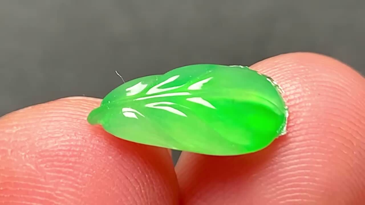 41746 翡翠冰陽綠樹葉