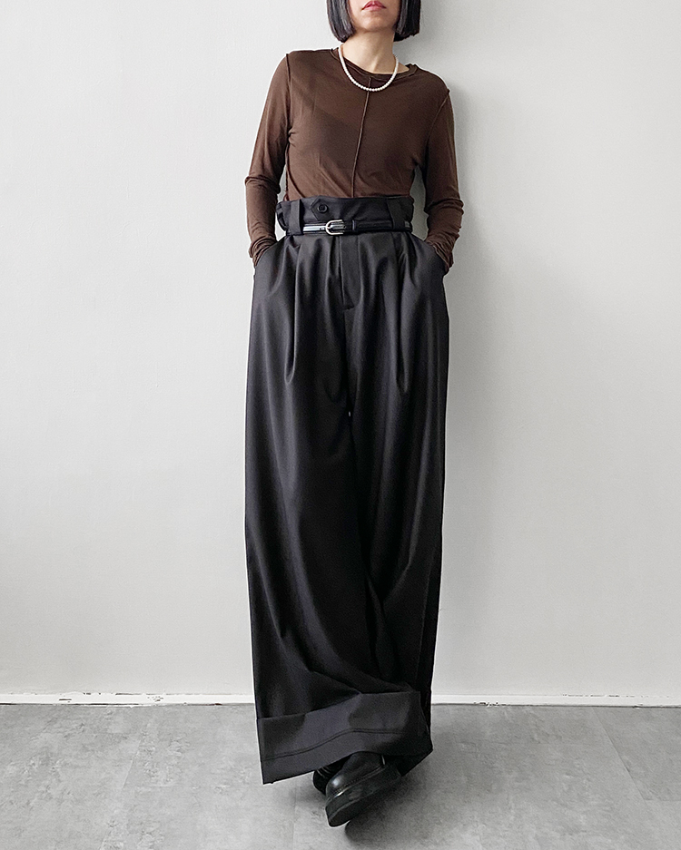 MKP-2897 反折設計西裝褲