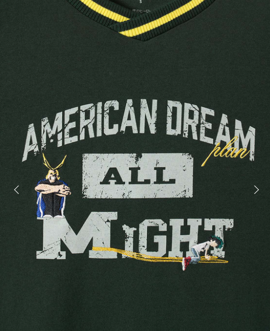 [代購][預訂] 我的英雄學院 graniph T-SHIRT アメリカンドリームプラン
