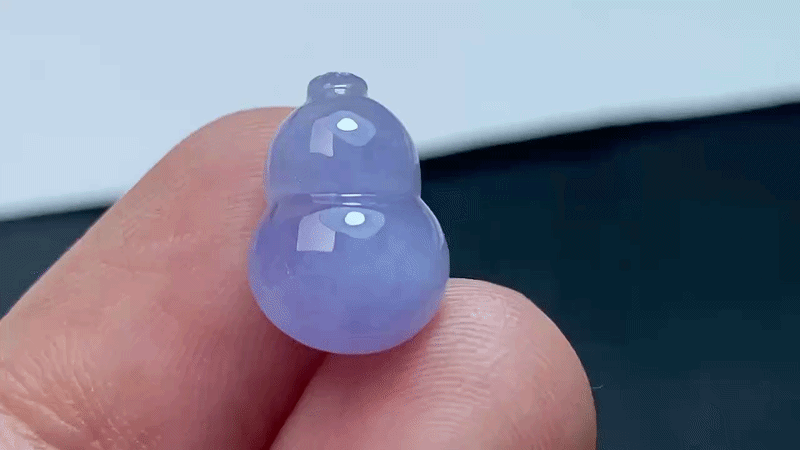 417410 翡翠紫羅蘭葫蘆