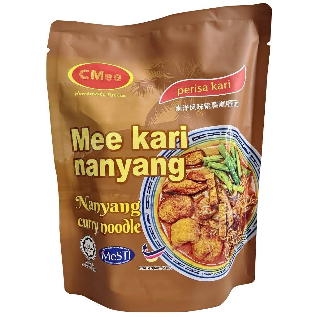 【直播】CMee LX042403 南洋紫薯咖哩面 140g  (1套4包)