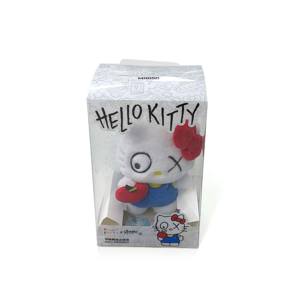 HELLO KITTY X ANDRE SARAIVA系列 可磁吸站立毛絨掛件 SN26005 [台灣現貨]