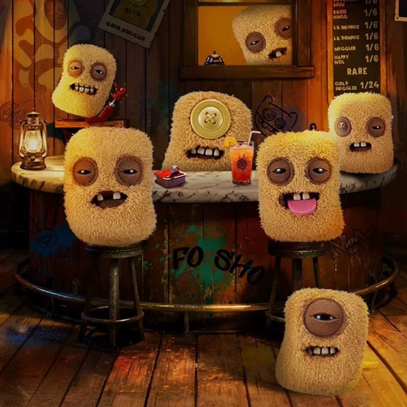 【盲盒】FUGGLER 萌牙怪獸之醜萌雞塊系列 掛件 吊飾 盲盒 15783 [台灣現貨]