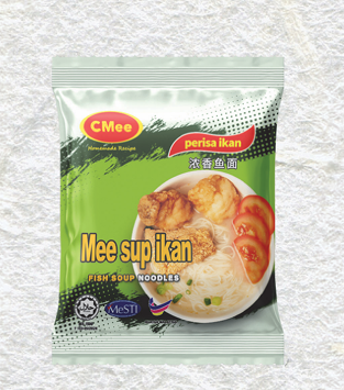 【直播】CMee LX042404 濃香魚面 140g  (1套4包)